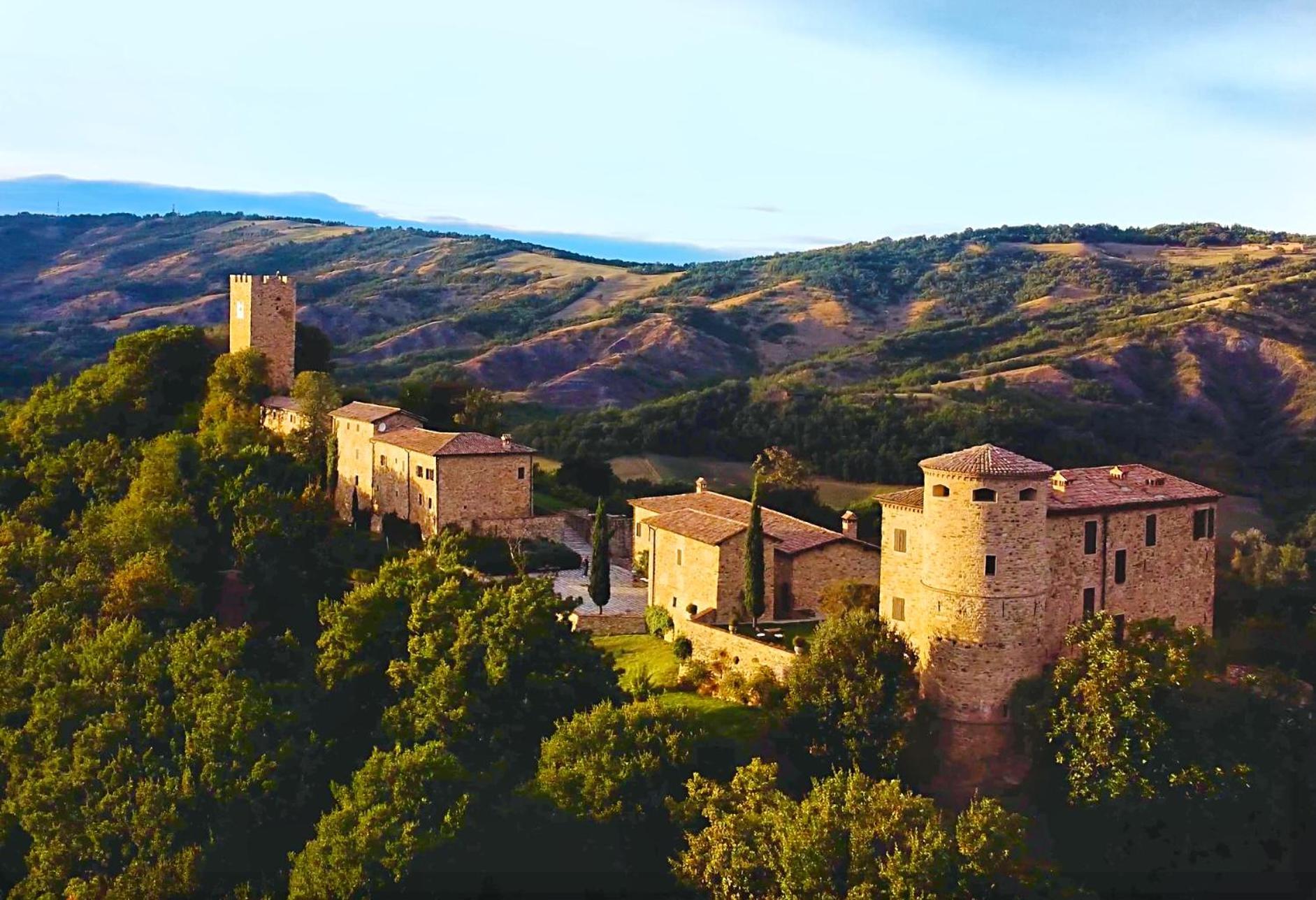 Вилла Castello Di Viano Экстерьер фото